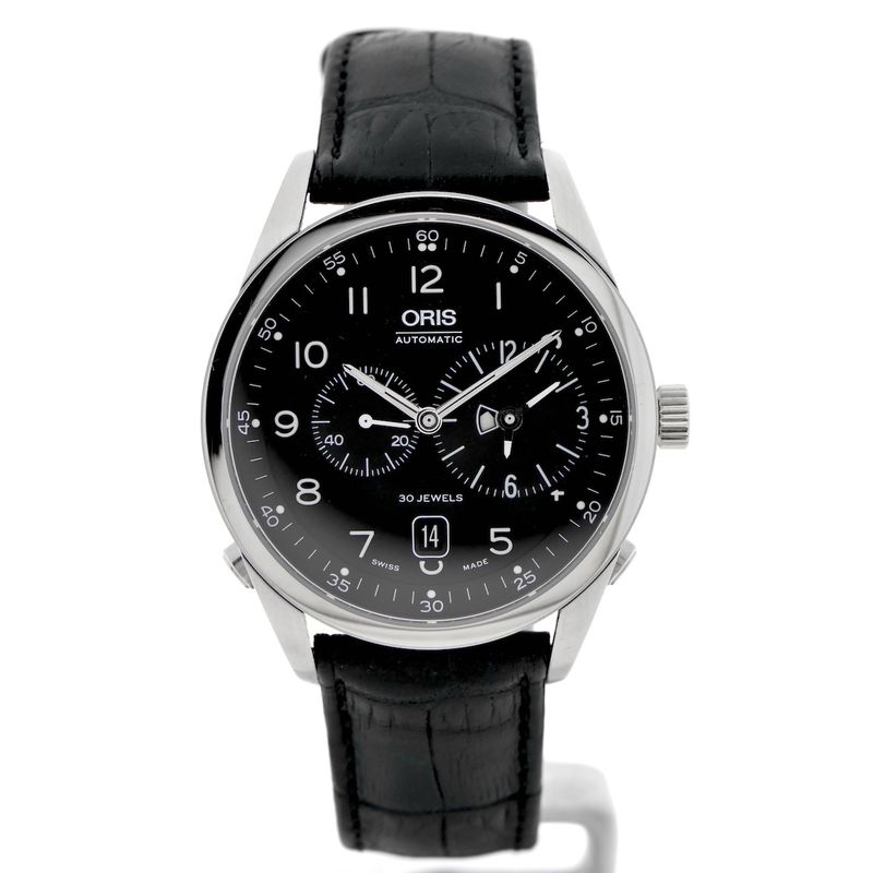Image 1 of Oris Classic Worldtimer XXL 7513; Automatisch heren horloge met GMT