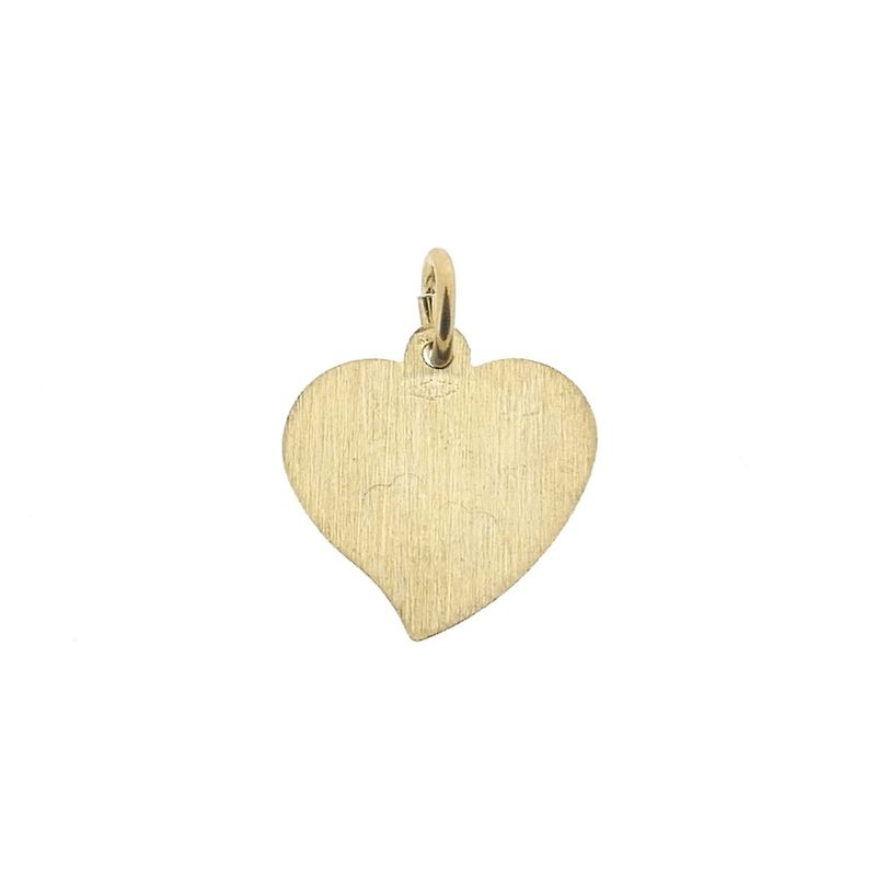 Image 2 of Gold pendant of a heart