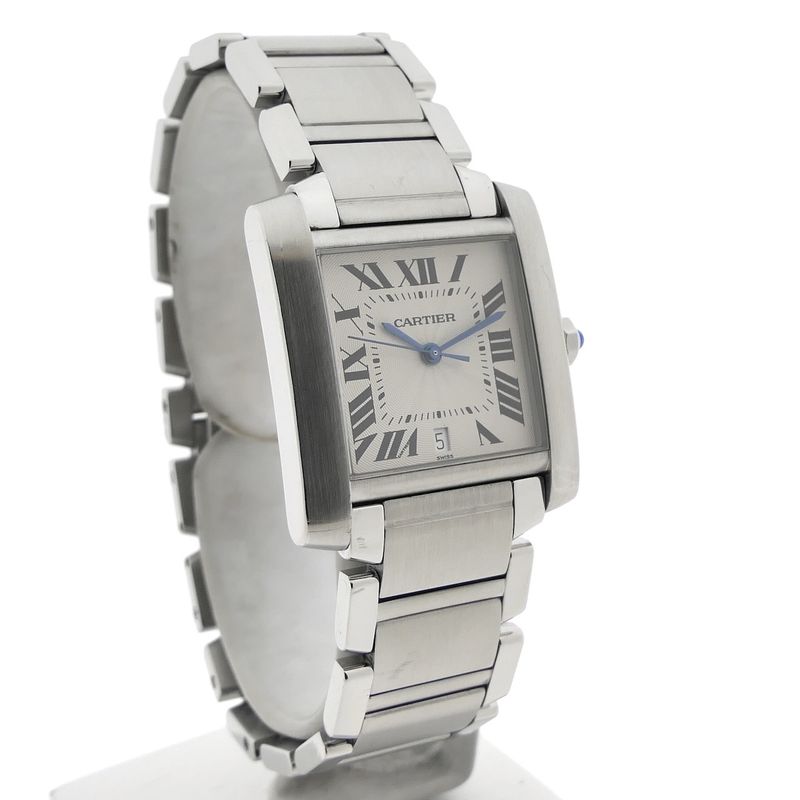 Image 3 of Cartier Tank Française 2302; Automatic unisex watch