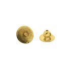 Image 4 of Vintage gold stud earrings with pearl