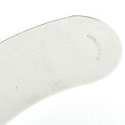 Image 6 of Silver bracelet with floral engraving; Size S