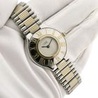 Image 8 of Cartier 'Must de Cartier 21' 9010; Bicolor dames horloge