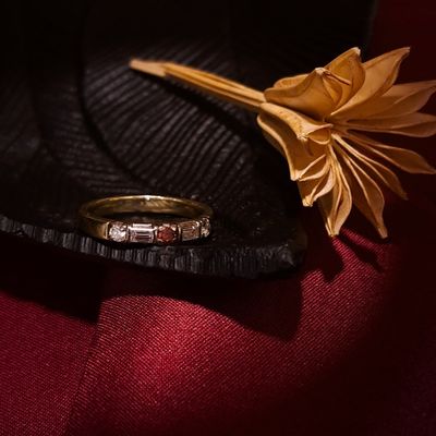 Gold ring with diamonds | 0.35 ct. Image 2 of Gold ring with diamonds | 0.35 ct.