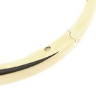 Image 5 of Gold smooth slave bracelet | Ø 61.3 mm