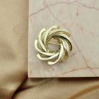 Image 2 of Golden fantasy brooch; Vintage