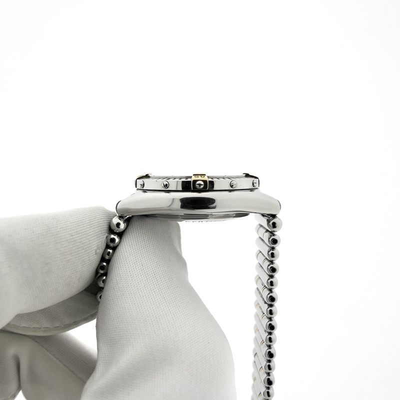 Image 6 of Breitling Callistino 'Mother of Pearl' B72345; 18k gold/steel women's watch