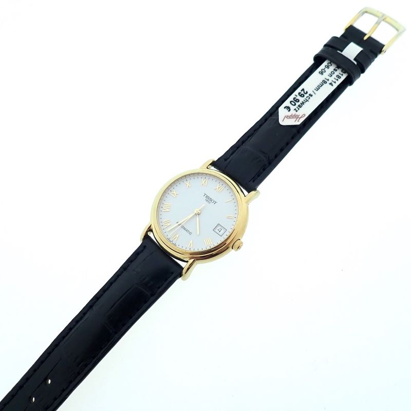 Image 5 of Tissot Carson Automatic; 18k gold watch
