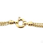 Image 3 of Gold jasseron link chain with four strands