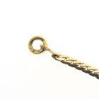 Image 9 of Two-tone necklace with a fixed pendant and a 0.04 ct. diamond | 41.5 cm