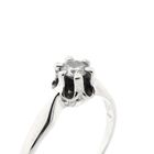 Image 3 of White Gold Solitaire Ring with 0.17 ct Diamond