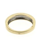 Image 5 of Gold ring pavé set with diamonds; 0.38 ct.