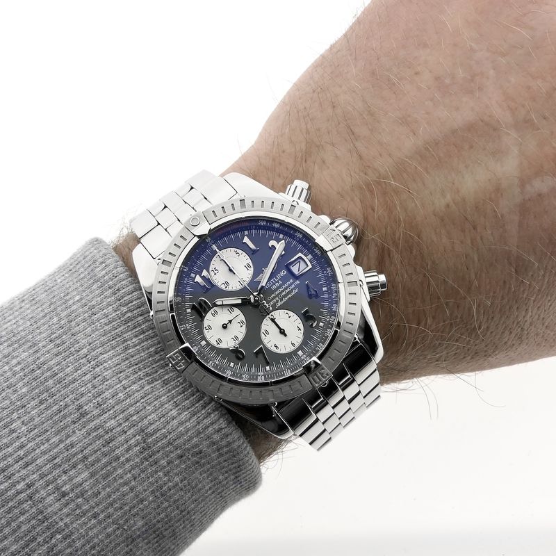 Image 22 of Breitling Chronomat Evolution A13356; Chronograph men's watch