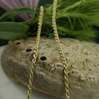 Image 2 of Gold twisted link chain | 45.5 cm