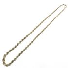 Image 8 of Gold twisted link chain | 45 cm