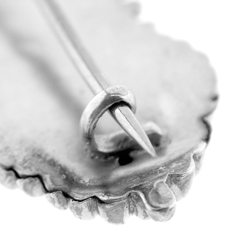 Image 7 of Vintage silver fantasy brooch