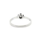 Image 4 of White Gold Solitaire Ring with 0.04 ct Diamond