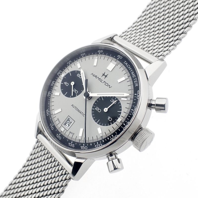 Image 18 of Hamilton Intra-Matic; Chronograph men's watch