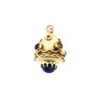 Image 1 of Gold pendant with mix of gemstones
