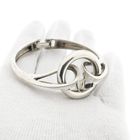 Image 11 of Silver Robust Fantasy Slave Bracelet; Size M