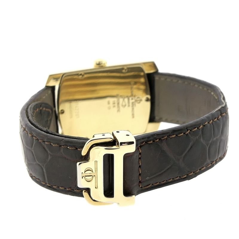 Image 10 of Baume Mercier Hampton; Automatic 18k gold watch