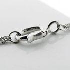 Image 7 of UTOPIA Art Deco white gold necklace with pearl and diamond 1.75 ct.