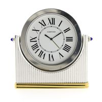 Cartier Ronde Personal Line; Table clock / Desk clock