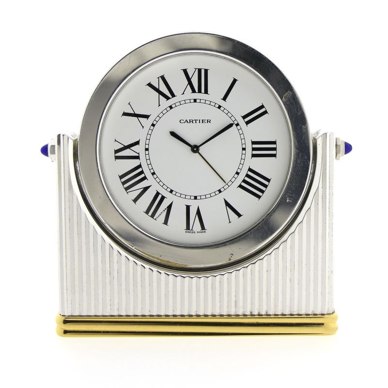 Image 1 of Cartier Ronde Personal Line; Table clock / Desk clock