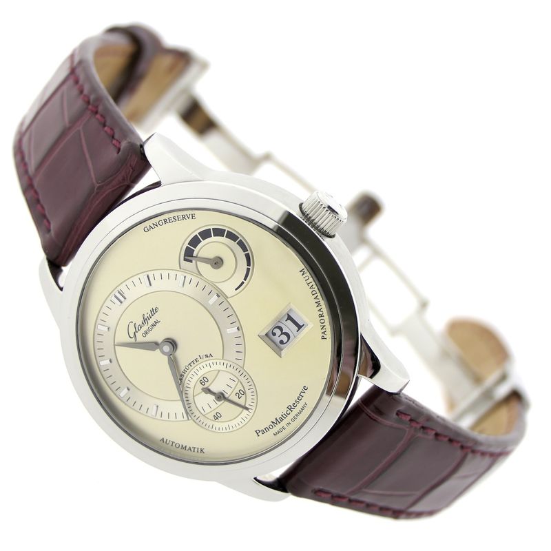 Image 8 of Glashütte Original PanoMaticReserve; Automatic men's watch