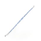 Image 6 of Light blue topaz bead bracelet with white gold clasp