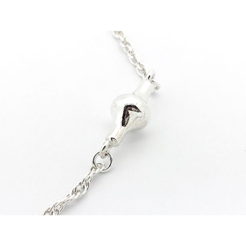 Image 2 of Silver fantasy necklace with a ball