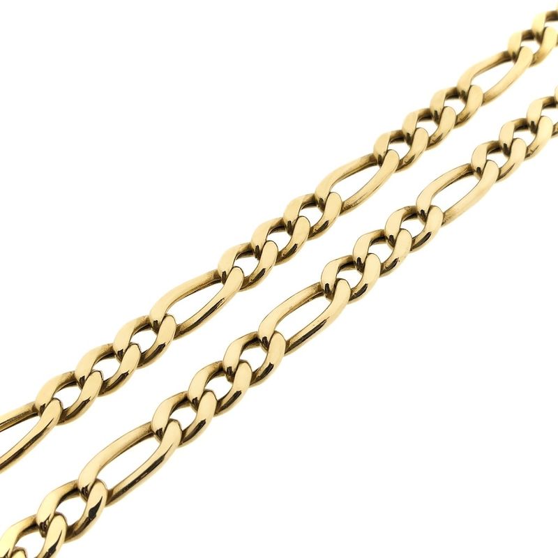 Image 7 of Golden Figaro link chain
