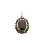 Image 1 of 8 carat pendant with garnet