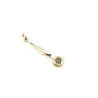 Image 3 of Victorian gold pendant with aquamarine