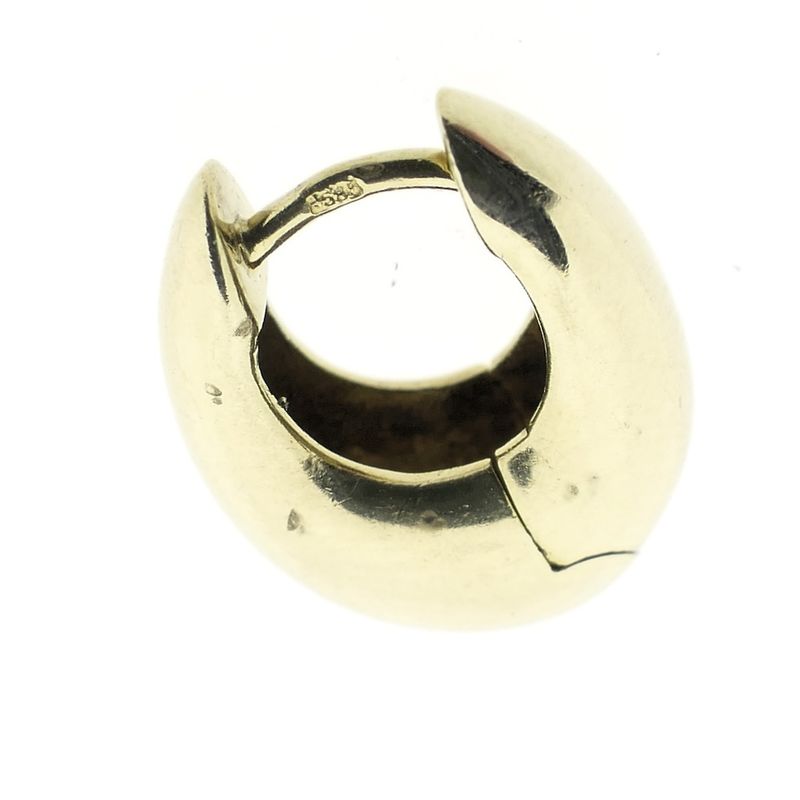 Image 4 of Gold oval earrings