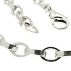 Image 2 of Silver anchor link chain | 44 cm