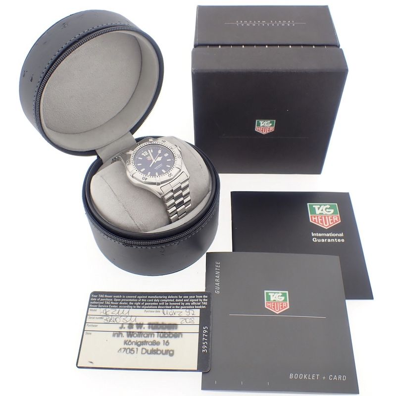 Image 3 of Tag Heuer 2000; Automatic watch