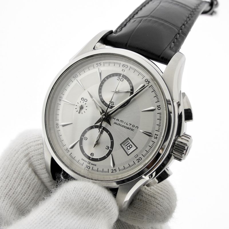 Image 6 of Hamilton Jazzmaster H326160; Automatic chronograph men's watch