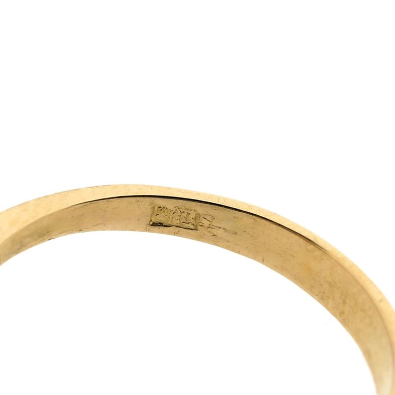 Image 9 of Gold ring with topaz and zirconia