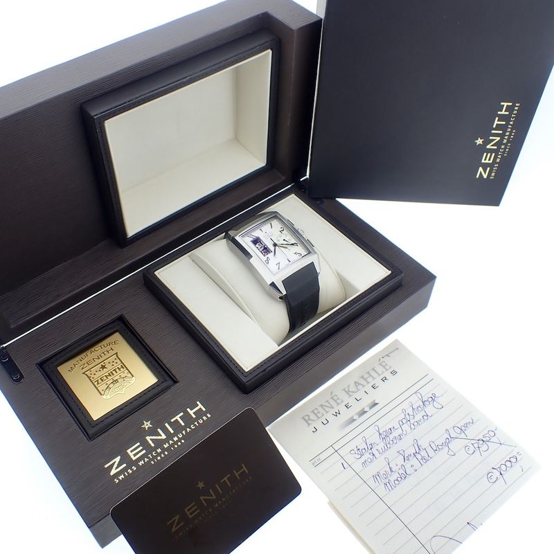 Image 3 of Zenith Grande Port Royal 'Open'; Chronograaf heren horloge