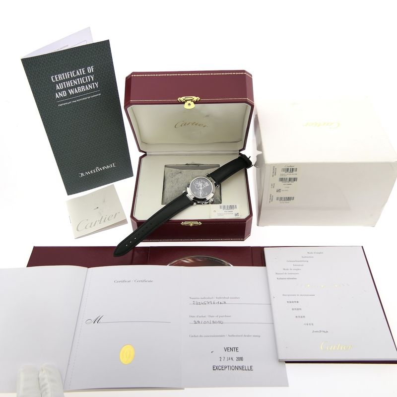 Image 16 of Cartier Pasha Automatic 'Flower Dial' 2324; Automatic watch