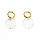 Image 3 of 18K Gold Zirconia Earrings | Blush