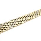 Image 3 of Two-tone gold panther link bracelet