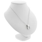 Image 12 of Silver pendant with zirconia