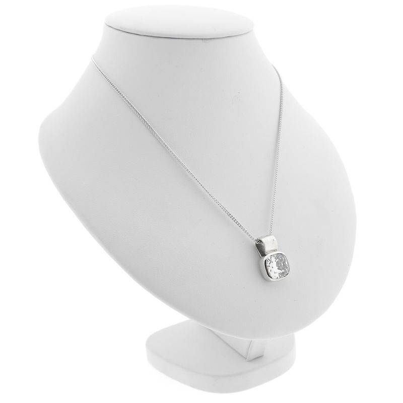 Image 12 of Silver pendant with zirconia