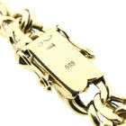 Afbeelding 5 van Massief gouden platte Prince of Wales schakelarmband | 21 cm