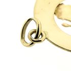 Image 4 of Fabiola gold zodiac sign pendant; Leo