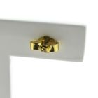 Image 5 of Vintage gold stud earrings with garnet