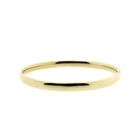 Image 1 of Gold smooth slave bracelet | Ø 65 mm