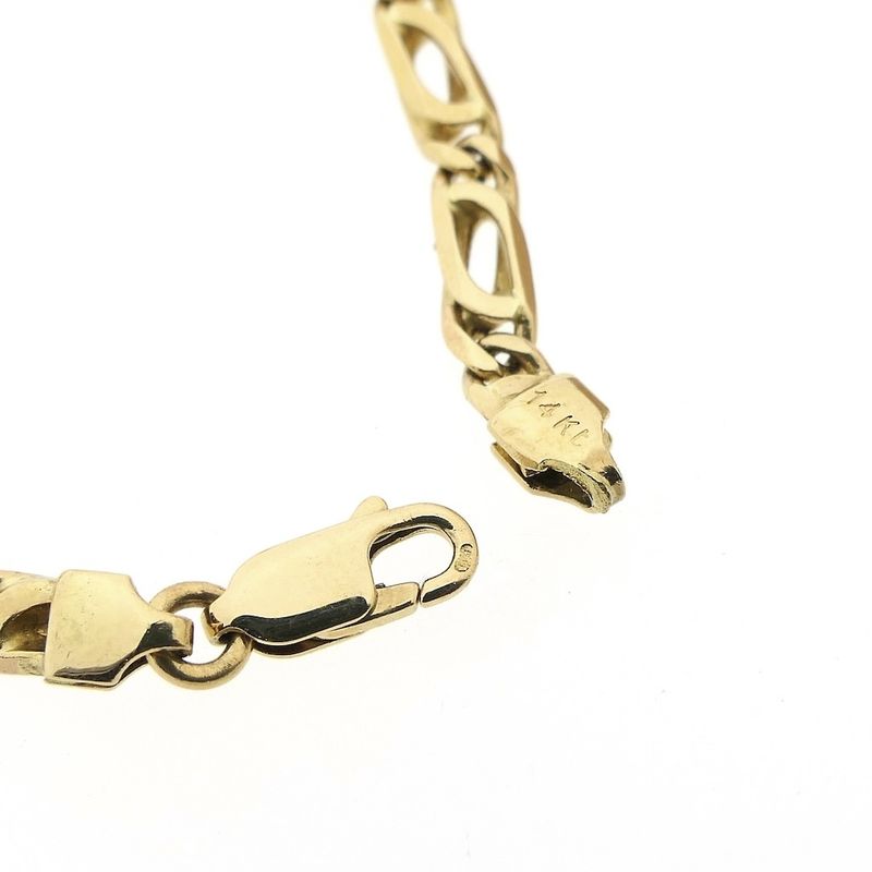 Image 5 of Gold fantasy link bracelet