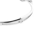 Afbeelding 12 van Witgouden slavenarmband met diamanten; 0,17 ct. 